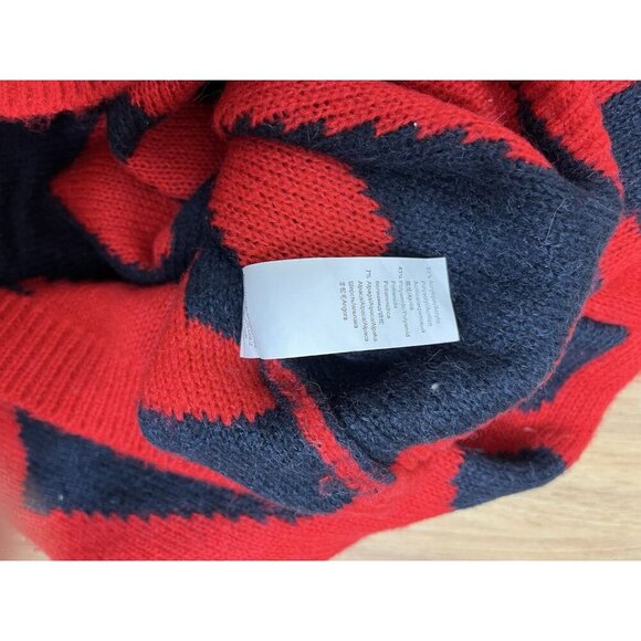 Catimini Girls Sweater Abstract Size 6 Red - Picture 4 of 4